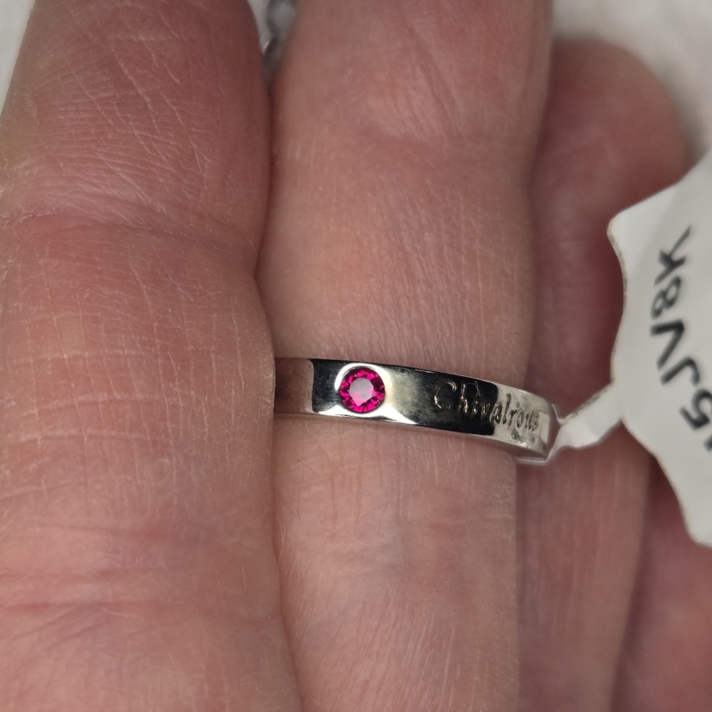 Gryffindor Sz.7 Solid Class Band S925